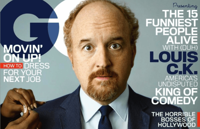 Louis C.K. GQ cover