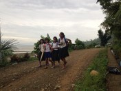 affectionate schoolgirls