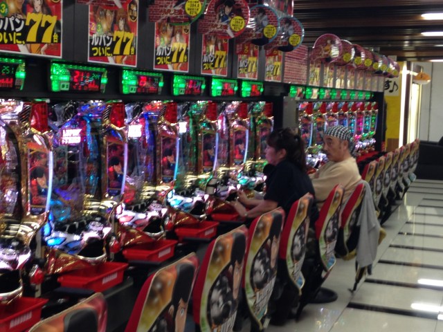 11pm pachinko in shibuya