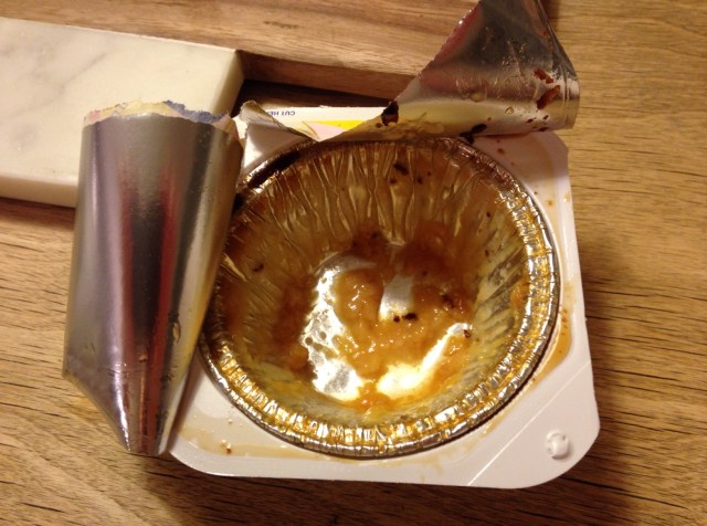 Goya flan all gone