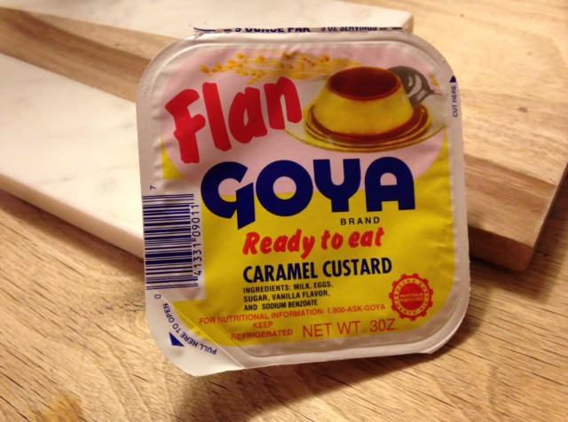 Goya flan