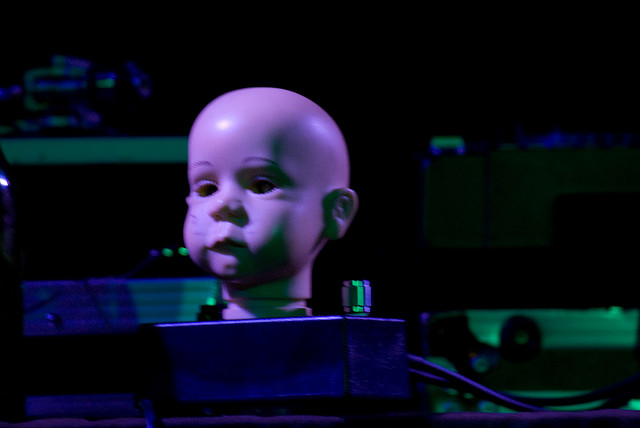 weird baby doll head