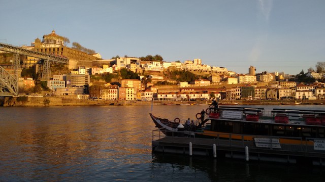 sunsetonthewaterinporto